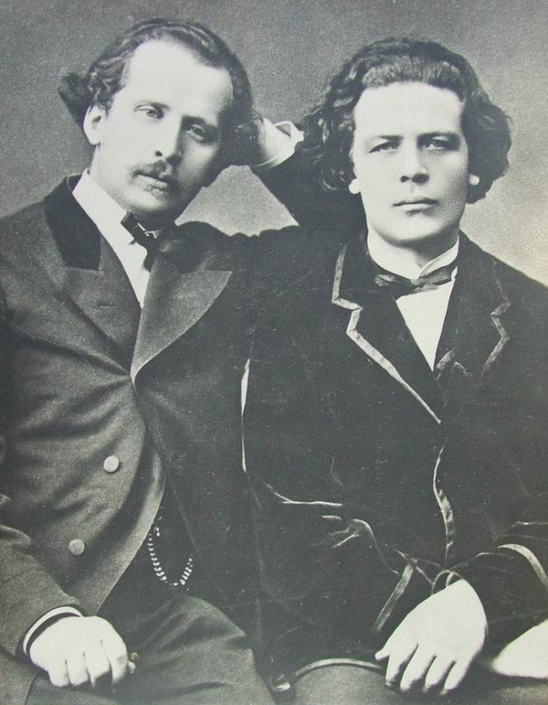 니콜라이 루빈스타인(왼쪽)과 안톤 루빈스타인(오른쪽)