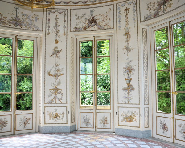 베르사유 궁전 프티 트리아농, 벨베데르 살롱 내부 전경