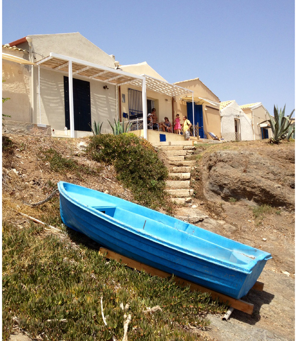 바캉스 집으로 쓰이고 있는 포르토팔로 옛 어부들의 집들