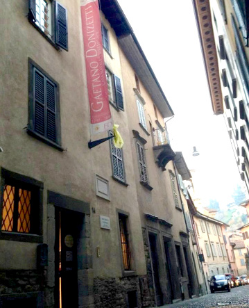 도니제티 생가 외부 전경