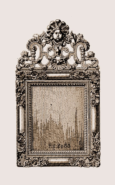 Cadre-glace Louis XIV