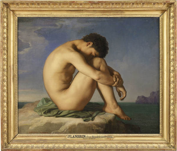 Flandrin_Jeune homme au bord de mer