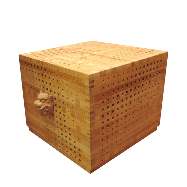 춘양목 조명탁자