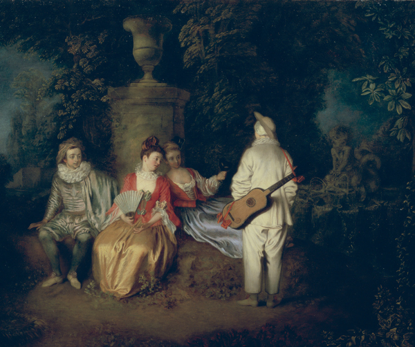 La Partie Carrée (detail), Fine Arts Museum of San Francisco