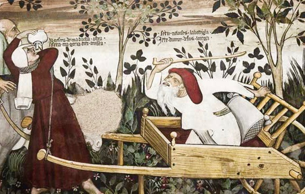 Manta Castle – Fresco - Slice of Country Life -15th Century