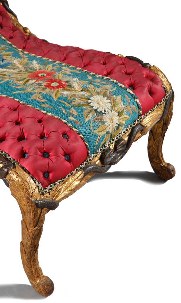 ​쇼프즈, 1850년경 (Chauffeuse) © Tobogan Antiques​