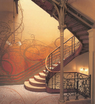 Escalier-Artnouveau