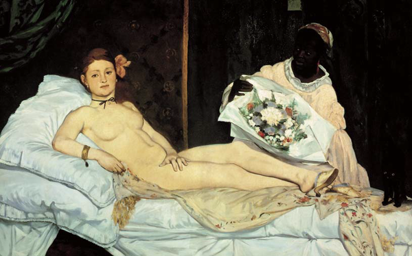 마네, 올랭피아, 1863, 유화, 파리 오르세 미술관