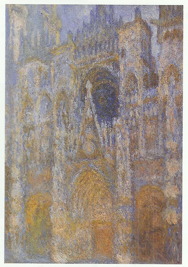 모네 루앙대성당, 아침 해, 청색의 조화, 1893, 파리 오르세미술관