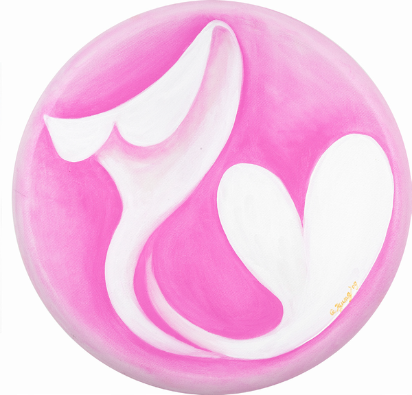 사랑과 평화 60×60cm Mixed media on Canvas 2009