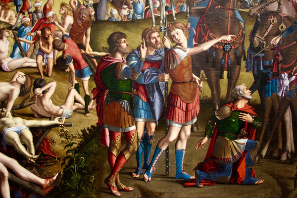 Vittore Carpaccio - Crucifixion and Apotheosis of the Ten Thousand Martyrs - 1515Galleria dell’Accademia - Venice - Italy