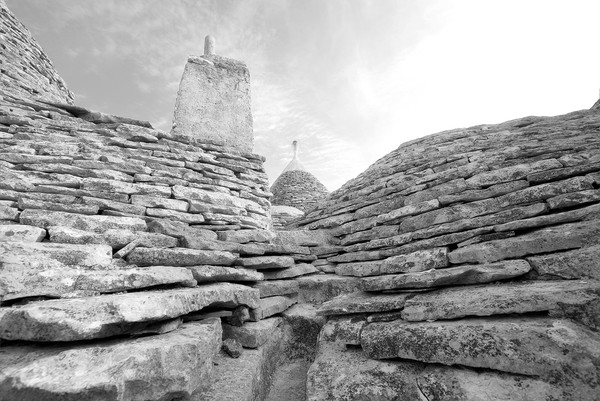Alberobello - Typical trullo construction