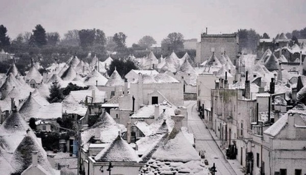 Alberobello in Winter