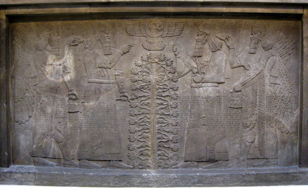 Assyrian, 865BC-860BC, Tree of Life, British Museum – London