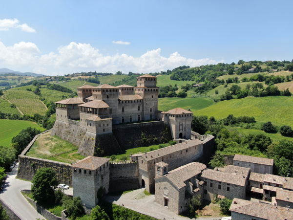 Castle of Torrechiara – 1448-1460- Torrechiara ( Parma) Italy