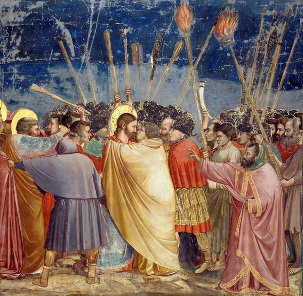 Giotto- Kiss of Judas - Capella degli Scrovegni - Padua- Italy