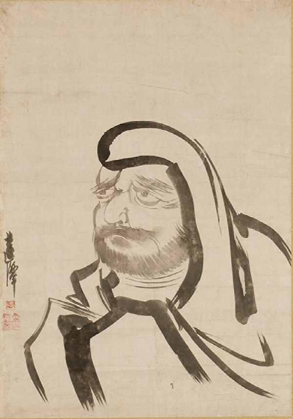 달마도_김명국(17세기경)