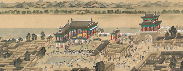 평안감사향연도