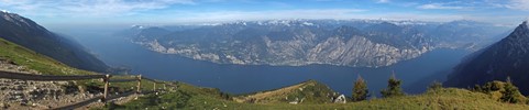 Garda lake- view from Mountain