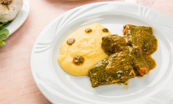 Pike(luccio) and Polenta