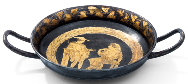 Kylix, the ancient Greek wine bowl