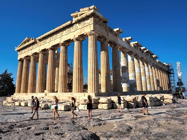 The Parthenon (V century BC) Athens, Greece