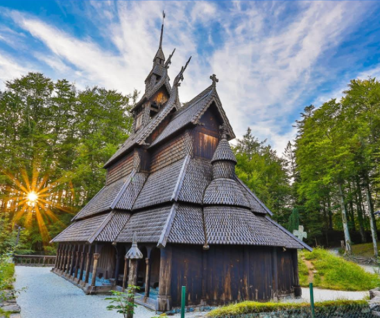 판토프트 통널 교회 Fantoft Stave Church