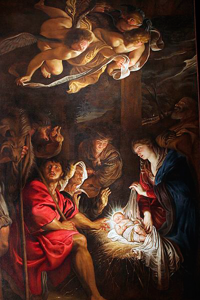 Pieter Paul Rubens - Adoration of the Shepherds- 1608- Pinacoteca Civica Fermo – Italy