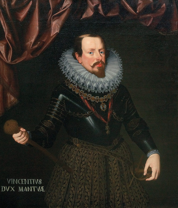 Pieter Paul Rubens – Portrait of Prince Vincenzo Gonzaga- 1600 – Collection Villa Perdomini– Italy
