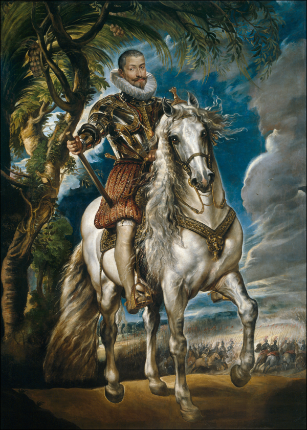 Pieter Paul Rubens – Equestrian Portrait of the Duke of Lerma -1603 - Prado Museum –Madrid Spain