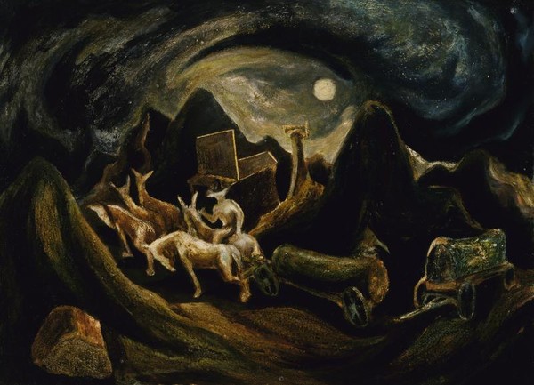 Going West_Jackson Pollock(1934-1935)