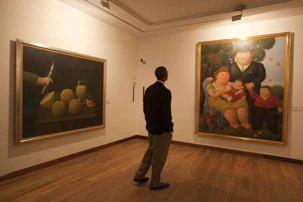 페르난도 보테로 미술관 작품_사진제공_ ProColombia