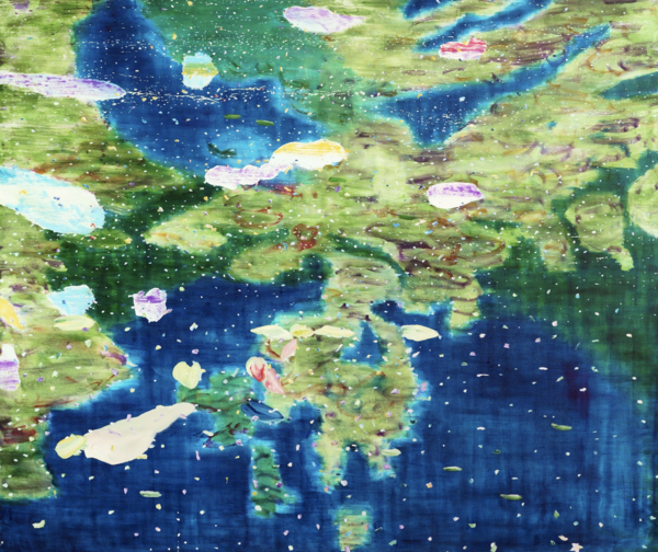 Bin Woo Hyuk, Sanctuary 103, 2021, oil on linen, 160 x 190 cmCourtesy of the Artist and Gallery Baton