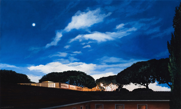 등나무가 있는 안뜰, Patio with Wisteria