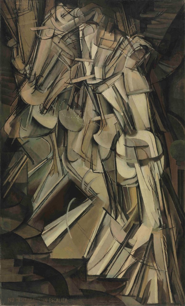 Marcel Duchamp – Nude Descending a Staricase – N. 2 – 1912-Philadelphia Museum of Art