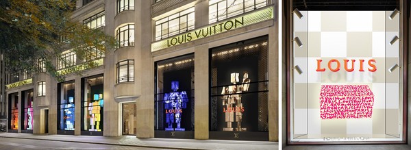 다양한 분야의 선지자적 인물 200인이 참여한 루이 비통 쇼윈도 렌더링 이미지 (사진 제공: 루이 비통)