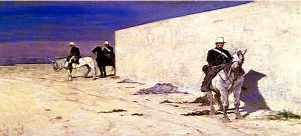 Giovanni Fattori- in Vedetta- 1872- Collezione Marzotto – Valdagno- Italy