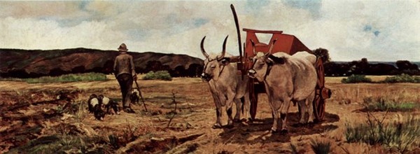 Giovanni Fattori,  Terreno Paludoso- Palazzo Pitti Florence- Italy