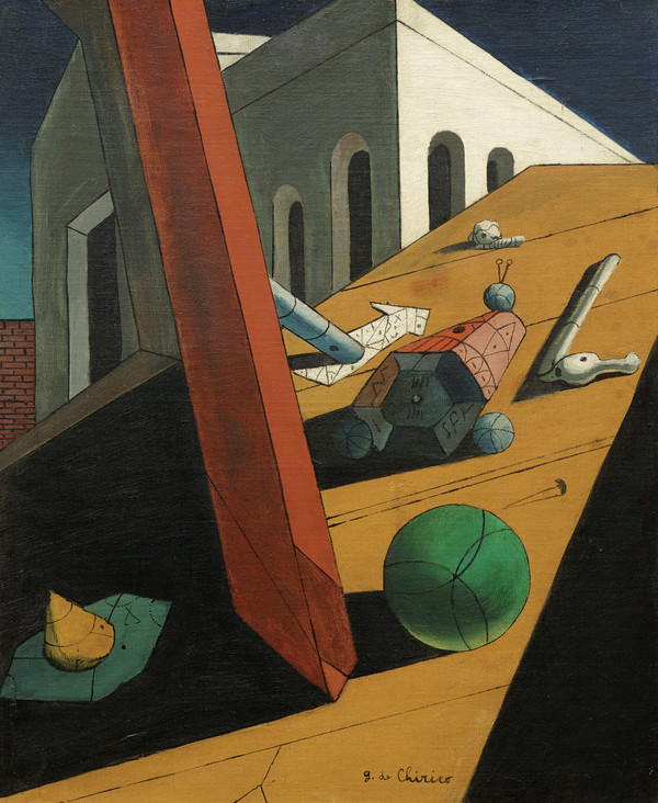 The Evil Genius of a King_Giorgio de Chirico(1914-15)