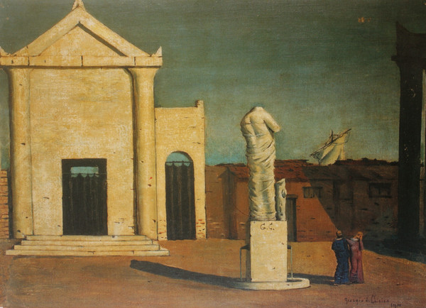 The Enigma of an Autumn Afternoon_Giorgio de Chirico(1910)