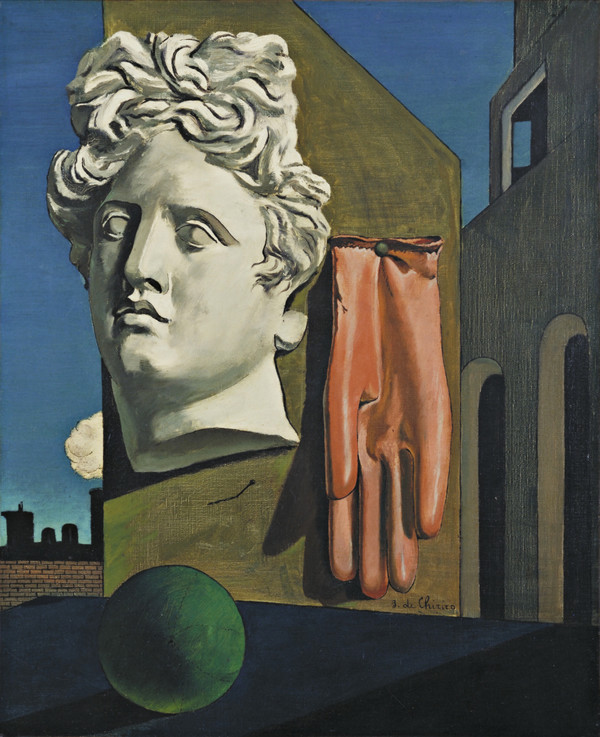 The Song of Love_Giorgio de Chirico(1914)