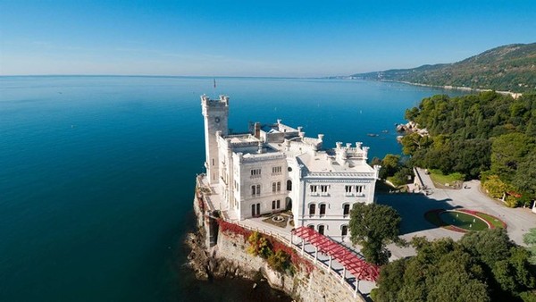 Trieste  Castle of Miramare- 1856-1860