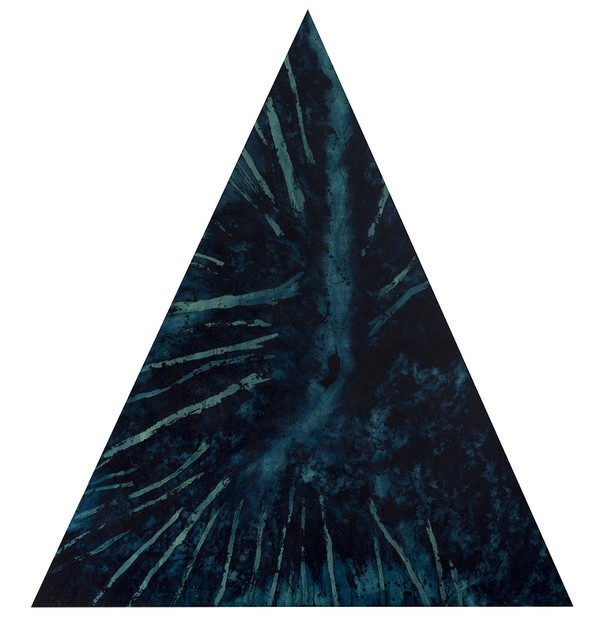 야견 (野犬)-expression 6-2, 2020, 장지에 혼합재료, 109x100cm