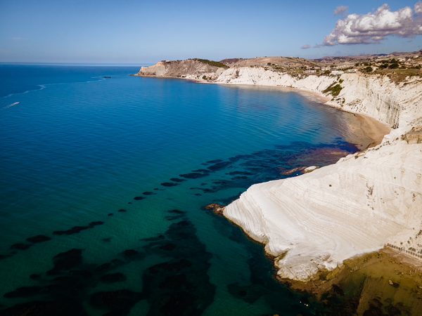 Sicily- Scala dei turchi- is among the most beautiful beaches all over Sicily- Agrigento- Sicily