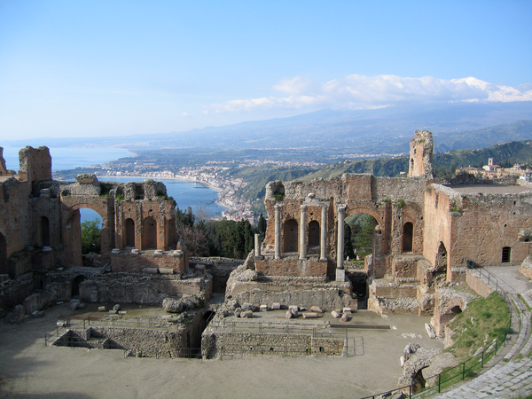 ​Ancient Theatre of taormina- III Century B.C.- Taormina- Sicily​