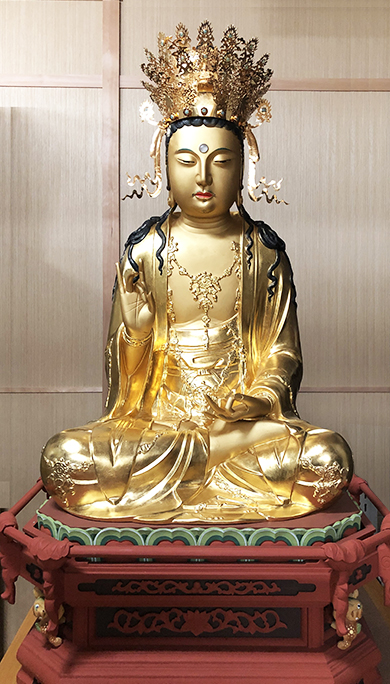 목조관음보살좌상 보물 제1620호