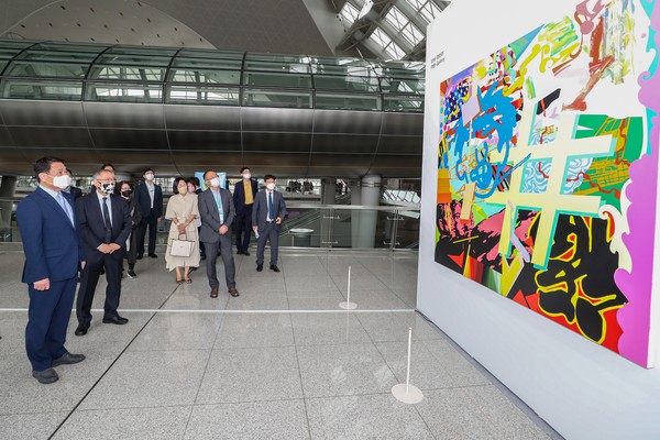 인천공항,한국국제아트페어특별전개최사진