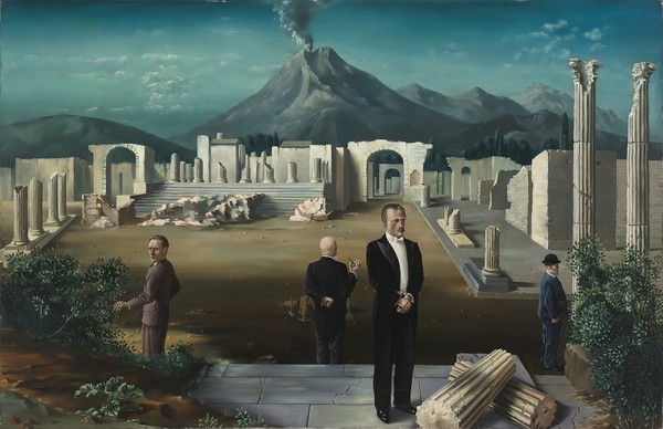 © Carel Willink / Pictoright, Amstelveen - SACK, Seoul, 2021 카렐 윌링크-폼페이에 늦은 방문자