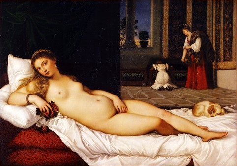 Tiziano – Venus of Urbino- 1534 – Museum Uffizi – Florence- Italy
