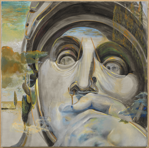 전사 혹은 로스 엠보자도스 미켈란젤로의 로렌조 데 메디치의 무덤에 있는 로렌조 데 메디치 조각상 재해석 The Warrior or Los Embozados. Lorenzo de Medici after the Tomb of Lorenzo de Medici by Michelangelo, 1982